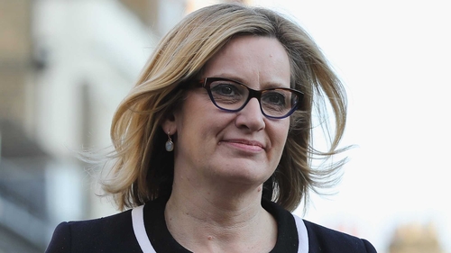 Ms Rudd was due to make a statement in the Commons on Monday
