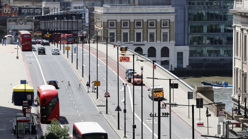 London Bridge was sealed off after the attack