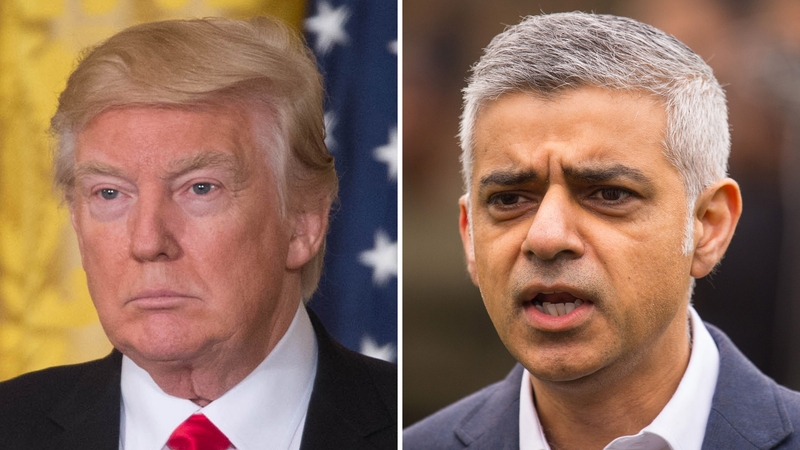 Donald Trump seems to have misinterpreted Sadiq Khan's message to Londoners