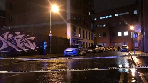 The incident occurred in Downshire Place near Belfast city centre