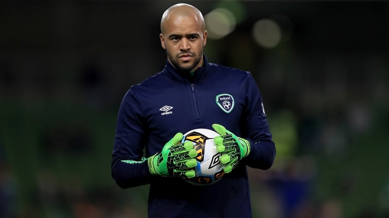 Darren Randolph is Ireland's first choice goalkeeper