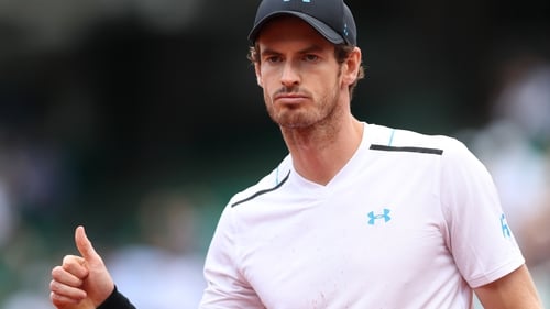 Murray reached the quarter-finals in straight sets