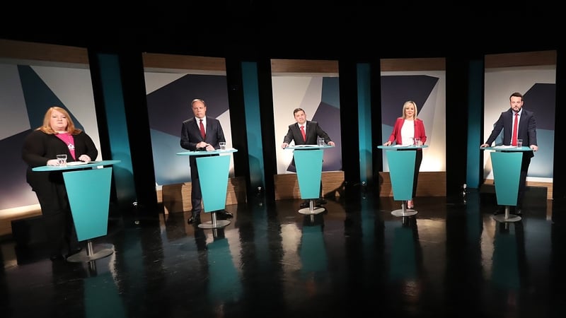 The UTV debate was marked by bad-tempered exchanges