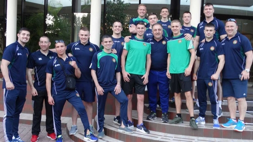 Team Ireland arrived in Kharkiv on Monday evening