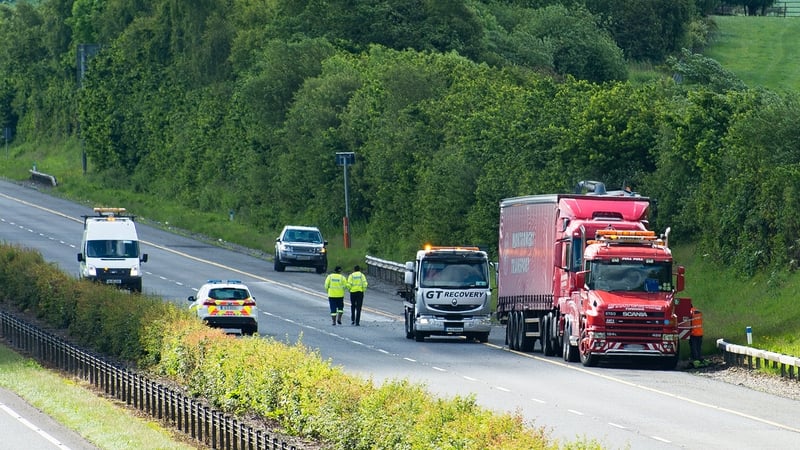 Man killed in collision on M1 this morning