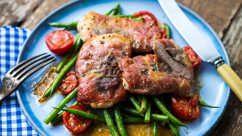 Donal Skehan's One Pan Saltimbocca A La Romana