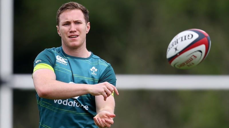 Rory O'Loughlin is one of eight uncapped players in the Ireland squad