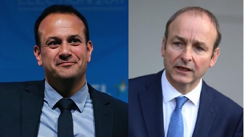 Leo Varadkar and Micheál Martin held talks today