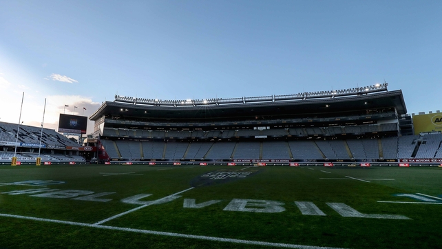 Eden Park lies ready for the Lions. A sellout crowd of 50,000 is expected for the game
