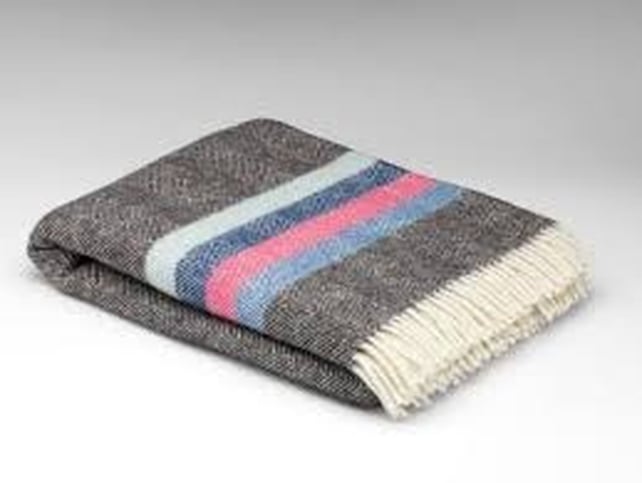 McNutts Winter Bright Stripe Throw is €62.50 in House of Ireland.