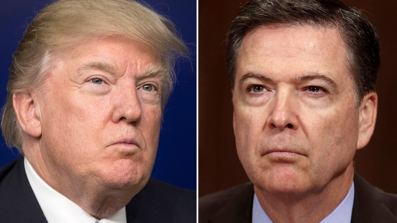 Donald Trump said James Comey is a 'leaker'