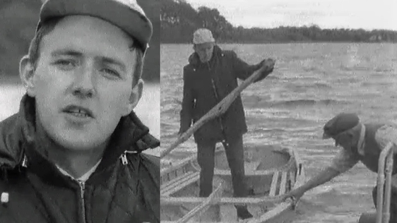 Bill O'Herlihy on Lough Derg