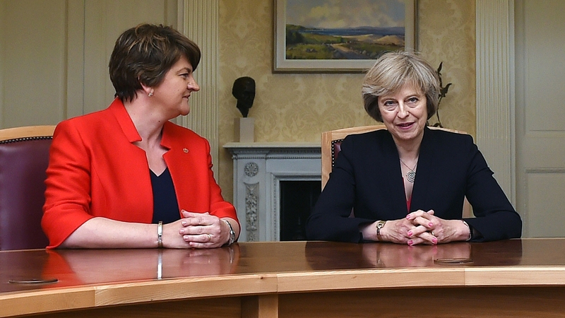 The "confidence and supply" deal was agreed in June between the DUP and the Conservative party