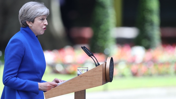 Theresa May: "What this country needs now more than ever is certainty.... it is clear that only the Conservative and Unionist party has the legitimacy and ability to provide that certainty"