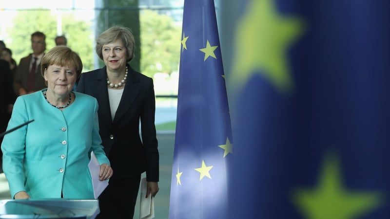 Angela Merkel said she assumes the UK is sticking to its negotiating plan