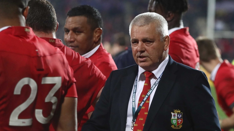 Warren Gatland: 'It's been a tough week, it's been a really tough week.'