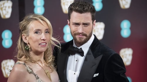 Sam Taylor-Johnson with her actor husband Aaron Taylor-Johnson