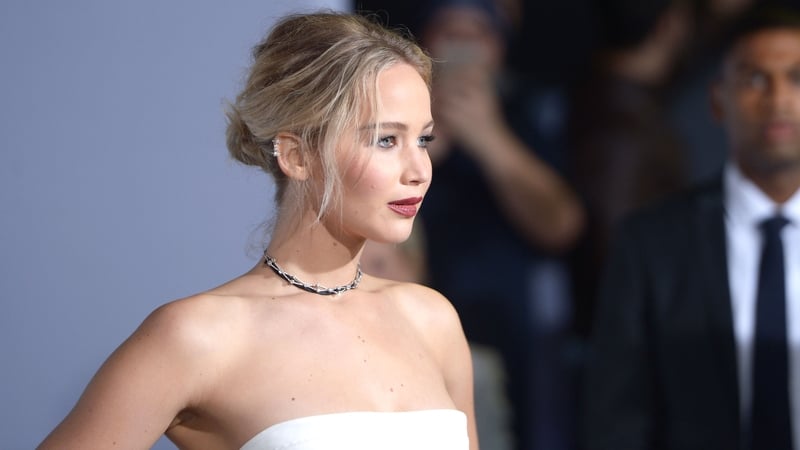Jennifer Lawrence unhurt after the plane she was travelling on was forced to make an emergency landing