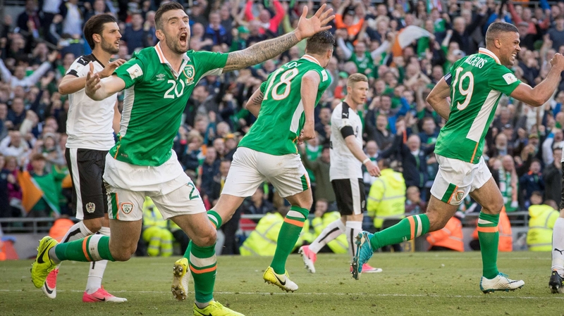 Shane Duffy reacts to his late goal being disallowed for a foul