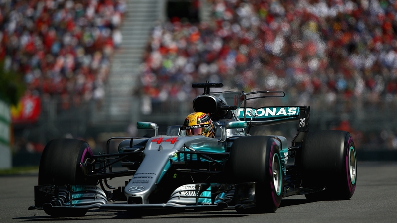Lewis Hamilton was fastest in qualifying in Italy