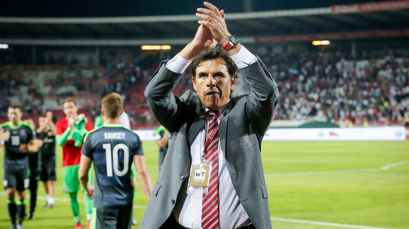 Wales head coach Chris Coleman