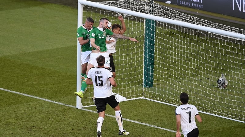 Shane Duffy's late effort was disallowed