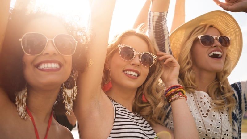 Be sure to eat well, stay hydrated and wear sun cream this weekend