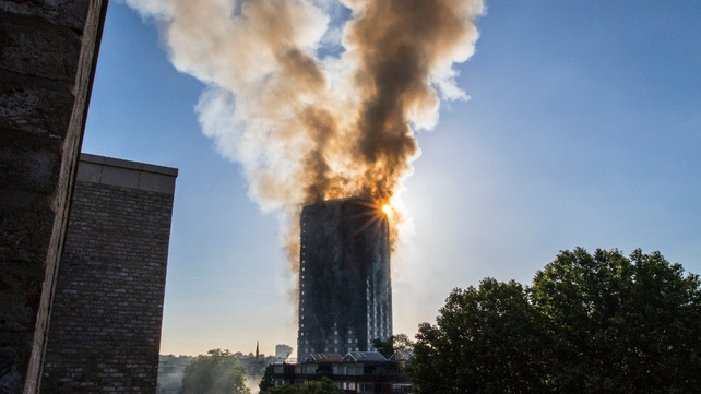 Massive blaze broke out in the early hours of the morning