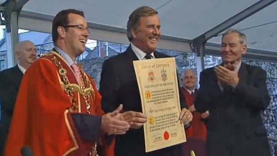 Terry Wogan receives freedom of Limerick (2007)