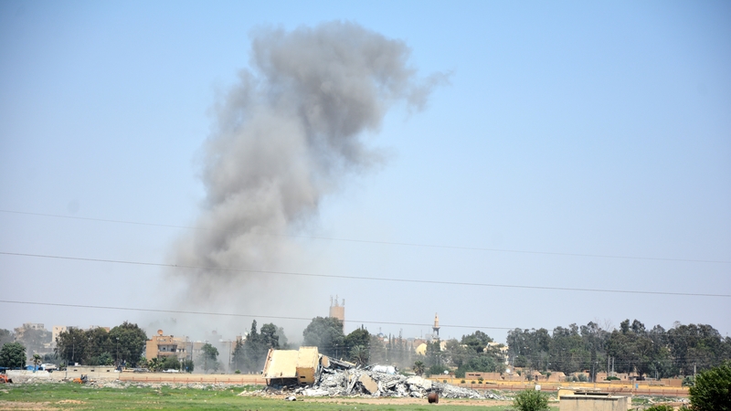 Raqqa is currently controlled by the self-proclaimed Islamic State group