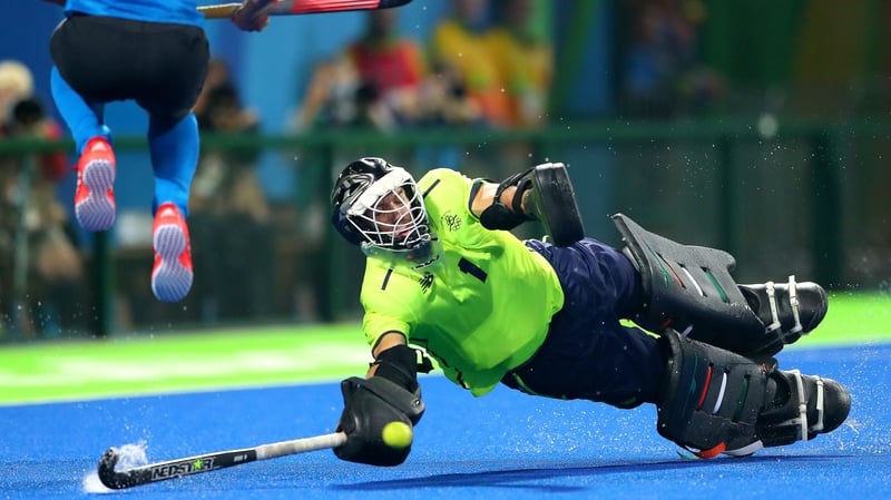 Harte leaps into action at the Rio Olympic Games in 2016