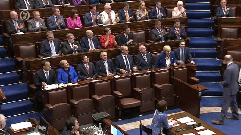 The new Cabinet in the Dáil