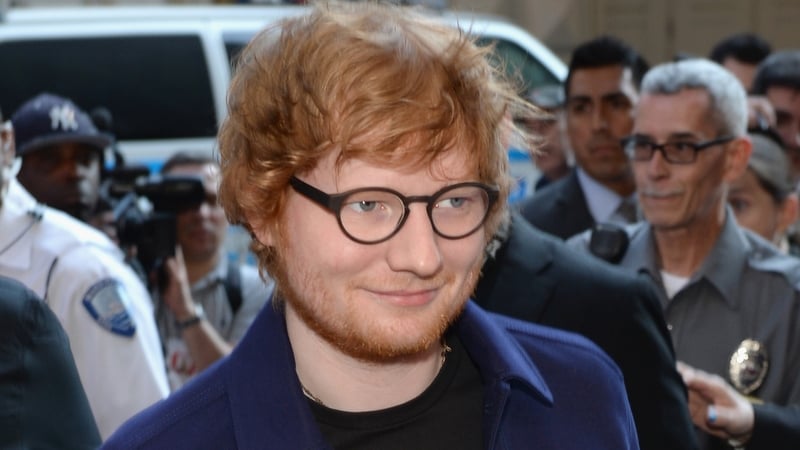 Sheeran closes the festival on Sunday