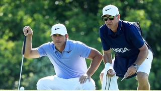 Brooks Koepka is joint leader at the US Open