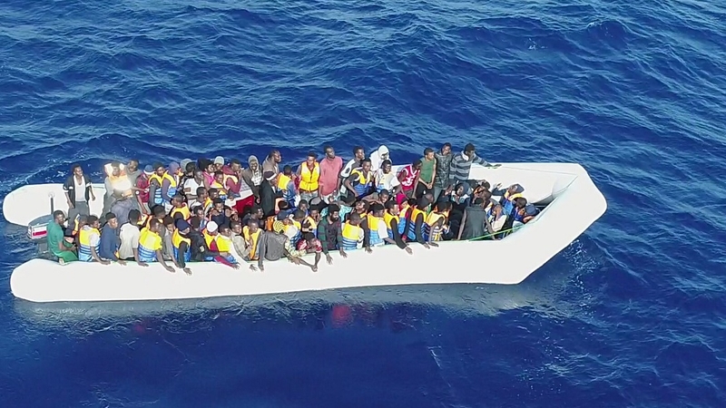 703 were taken from inflatable crafts