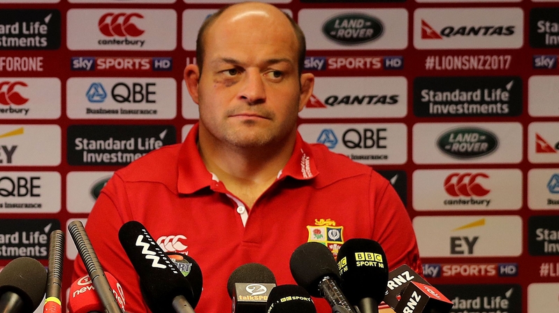 Rory Best at the press conference