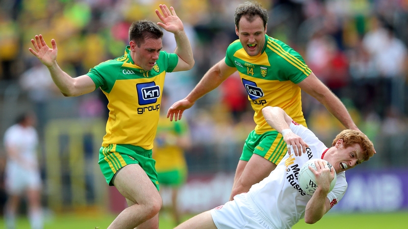 Donegal were comprehensively beaten by rivals Tyrone