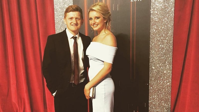 Coronation Street star Sam Aston celebrating engagement to Briony Gardner