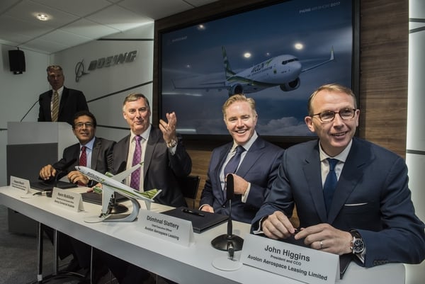 Dublin-headquartered Avolon had a fleet of 553 aircraft at the end of the first quarter