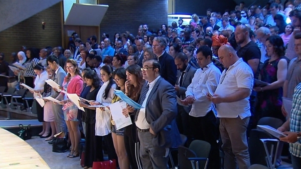 The ceremony at University of Limerick was the 125th citizenship ceremony since 2011
