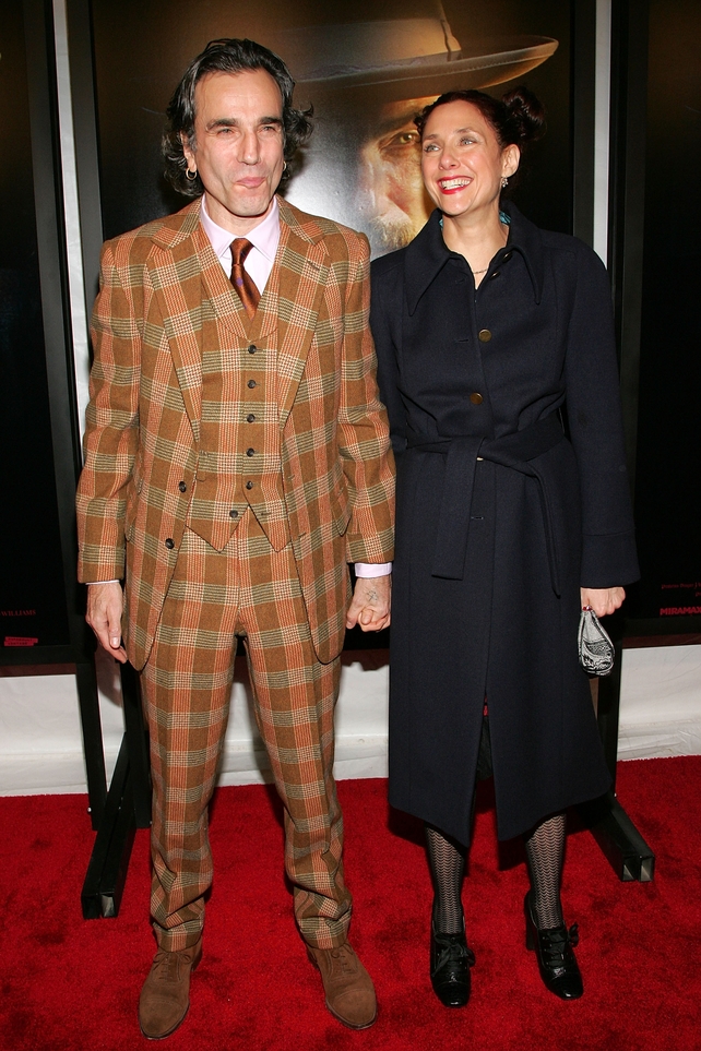 Tartan power at the Premiere Of 'There Will Be Blood' in 2007. Scottish chic.