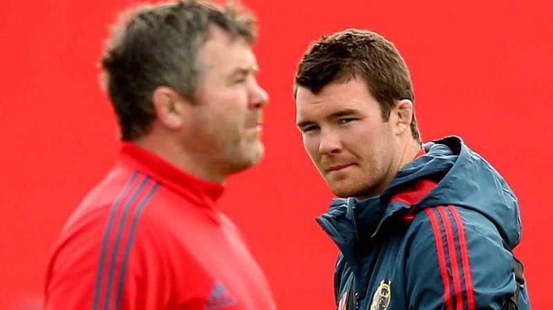 Peter O'Mahony: "Axel's a rugby man, so he would have told us all 'play your game, play what you do and what you know'."