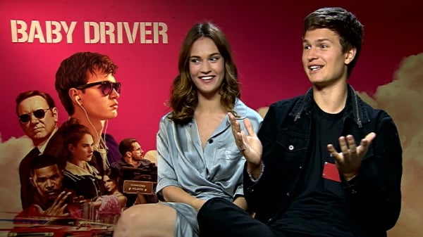 Ansel Elgort (with Baby Driver co-star Lily James) - "What if you could have a relationship that wasn't about texting, Instagram and FaceTiming? What if you could have a relationship that was based on human connection?"