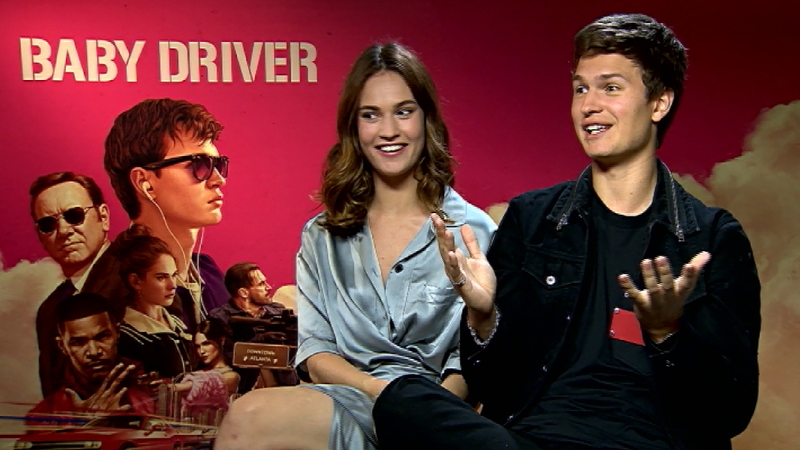 Ansel Elgort (with Baby Driver co-star Lily James) - "What if you could have a relationship that wasn't about texting, Instagram and FaceTiming? What if you could have a relationship that was based on human connection?"