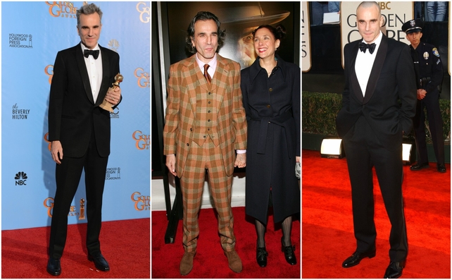 A look back at Daniel Day-Lewis' memorable red carpet moments