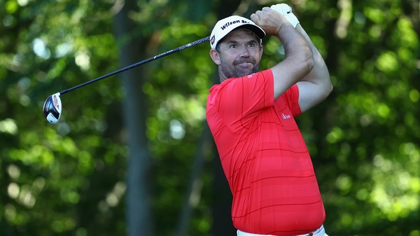 Harrington is three shots off the lead
