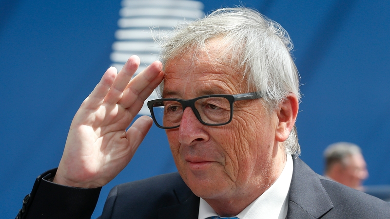 Jean-Claude Juncker said it was only a first step