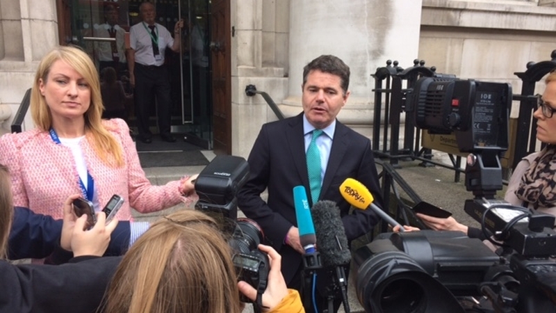 Paschal Donohoe said eliminating the need to borrow next year, while reducing debt is 'so important'