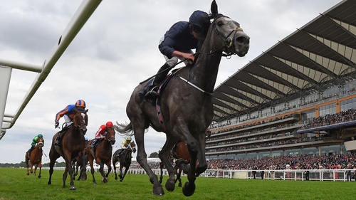 Winter and Ryan Moore winning the Coroantion Stakes
