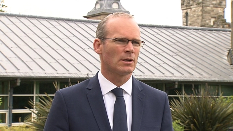 Simon Coveney described today as "a good day" for discussions